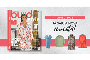 Pocałunek słońca, czyli gorące trendy w Burda Style 07/2026