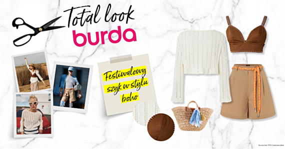 Festiwalowy szyk w stylu boho - wykroje Burda Style na lato